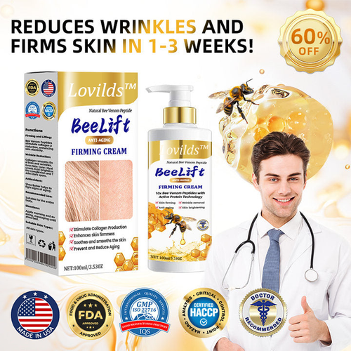 💐💞Lovilds™ BeeLift Anti-Aging Firming Cream,Address Crepe & Sagging(🔥60% Off for a Limited Time!)