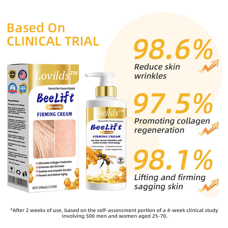 💐💞Lovilds™ BeeLift Anti-Aging Firming Cream,Address Crepe & Sagging(🔥60% Off for a Limited Time!)