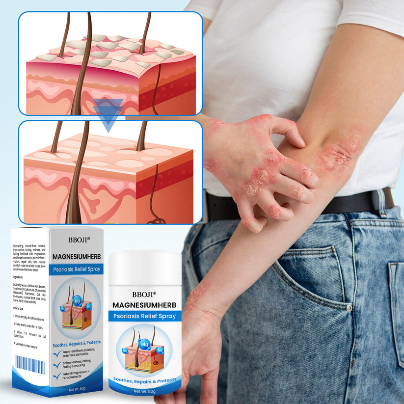 BBOJI® MagnesiumHerb Psoriasis Relief Cream
