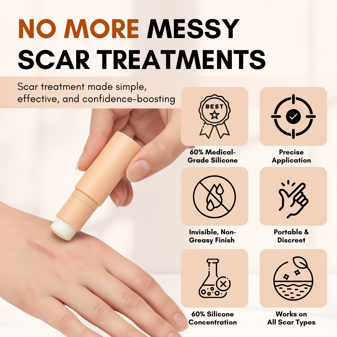 BBOJI® ClearFlaw Silicone Scar Solution Stick