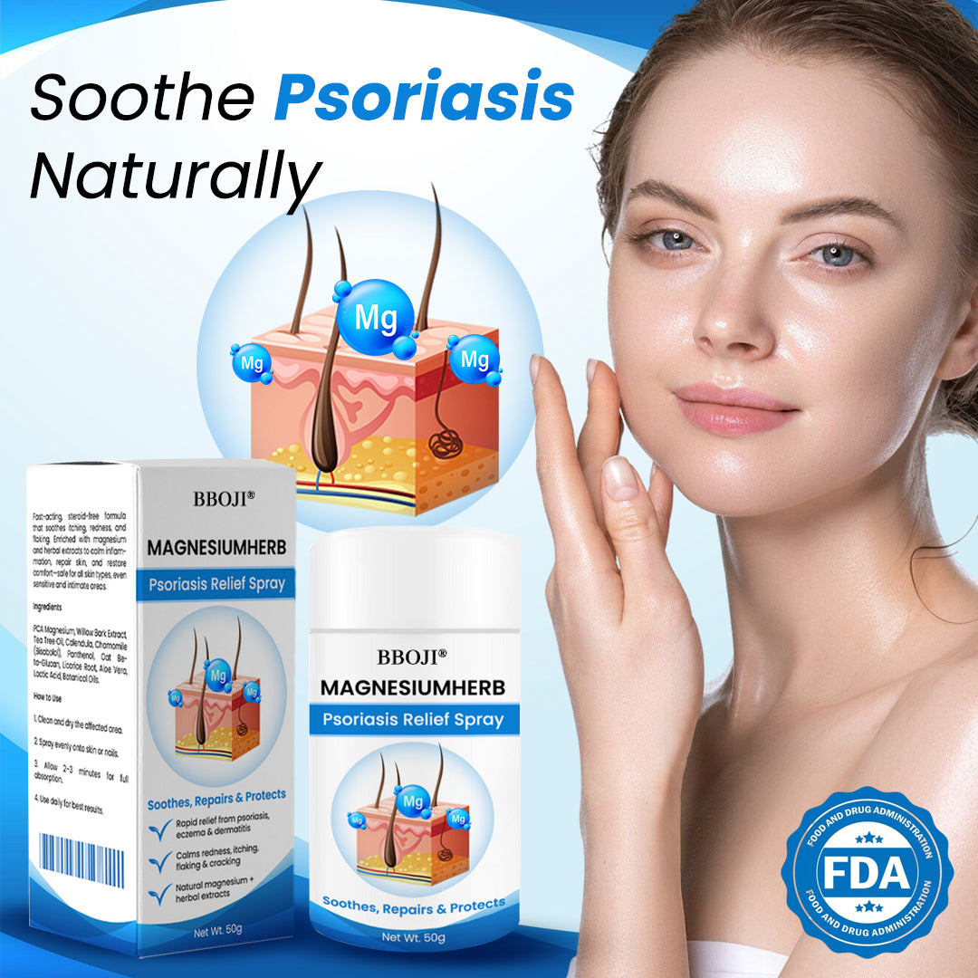 BBOJI® MagnesiumHerb Psoriasis Relief Cream